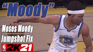 Moses Moody Jumpshot Fix NBA2K21