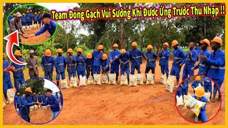 Quang Dung Vlogs II Team Đóng Gạch Vui Sướng Khi Được Chia Thành Qủa Sớm Hơn Dự Kiến !!!