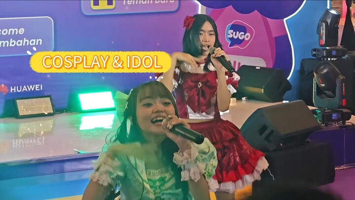 COSPLAY DAN NGIDOL DI MALL ELIT!