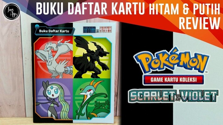 [ REVIEW ] Buku Daftar Kartu Pokemon ポケモン Hitam & Putih Pikachu ピカチュウ Trading Card Game Book