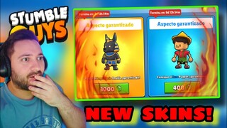 💥NUEVAS SKINS EN LA TIENDA DE STUMBLE GUYS!!💥 COMPRO LAS DOS Y JUGAMOS CON ELLAS!!