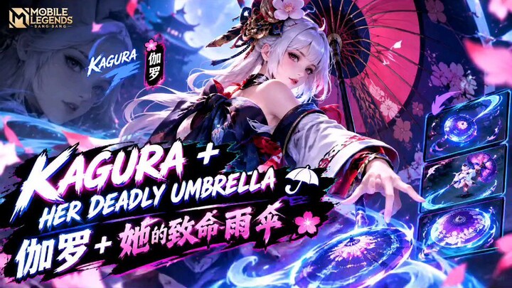 KAGURA + HER DEADLY UMBRELLA ☂️🔥伽罗 + 她的致命雨伞 ☂️🔥