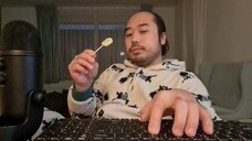 ASMR EATING LOLLIPOP + KEYBOARD TYPING SOUNDS & CRAZY GUY ROLEPLAY