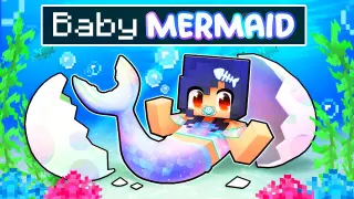 Hatching a BABY MERMAID In Minecraft!