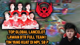 TOP GLOBAL LANCELOT KETEMU BIGETRON ALPHA FULL TEAM DI RANKED! AUTO MODE TURNAMEN - Mobile Legends