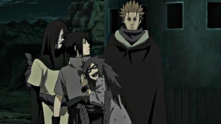 Orochimaru: What a coincidence, I was also stabbed in the heart by Sasuke...