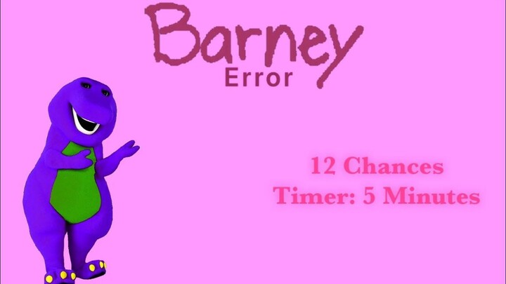 Barney Error 95