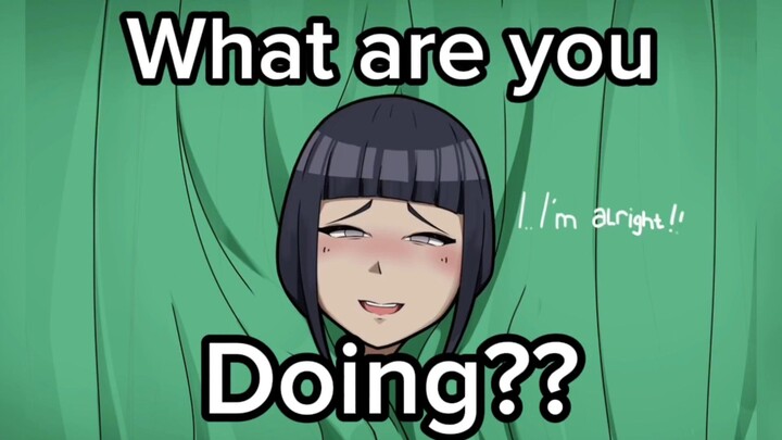 What are you doing Hinata??? 🤨🤨🤨