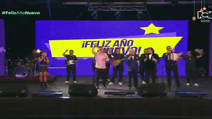 Feliz Año Nuevo En Colombia Del Canal RCN 🇨🇴