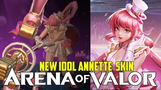 *NEW* ANNETTE IDOL SKIN | AOV 3.0 | Arena of Valor | LiênQuânMobile | 傳說對決 | 펜타스톰 | 伝説対決