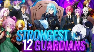 Rimuru Tempest And His 12 Strongest Guardian Lords