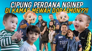 HOTEL TERUNIK DI JEPANG!! NAGITA NGINEP DIKAMAR DORAEMON, CIPUNG MALAH SIBUK SIAPIN YEL2 NONTON BOLA