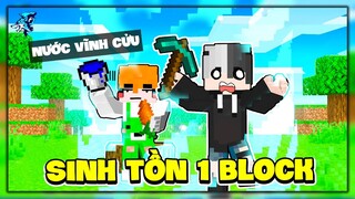 Minecraft nhưng BỊ GIỚI HẠN? Siro thử Thách Siêu Tồn 1 Block Siêu Khó cùng Bộ Đôi Siêu Quậy