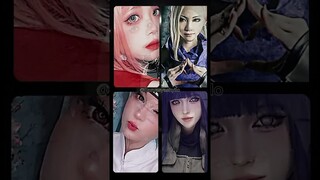 #cosplay #shortsvideo #sakuraharuno#hinata #Ino #tenten 💖💖✨💐💐💐