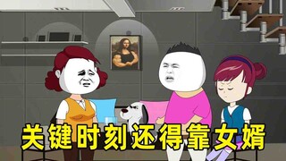 岳父被车撞后，岳母找女婿借钱，女婿直接拿出100万【王大锤095】