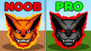NOOB VS PRO da KURAMA DE NARUTO