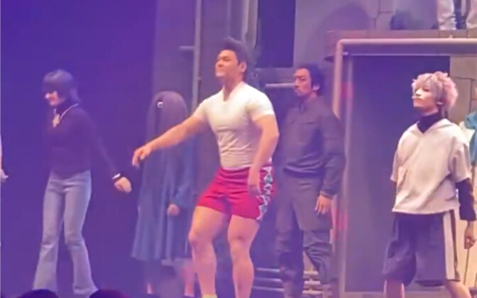 Full-time Hunter x Hunter stage play volleyball boy Lei Zha scene 2
