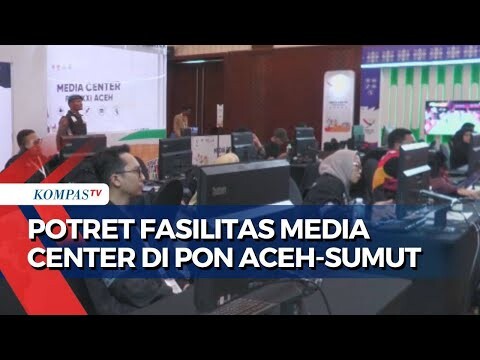 Intip Fasilitas Media Center PON XXI Aceh-Sumut, dari Tempat Konferensi Pers hingga Jasa Pijat!