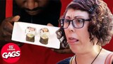 Bad Sushi Causes Disease! | Just For Laughs Gags