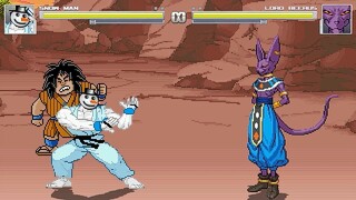 AN Mugen #214: Snow Man VS Lord Beerus