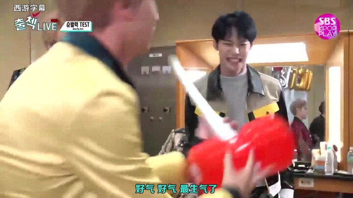 [Monkey King Subtitles] 190616 NCT127 Hammer Game (Chinese Subs)