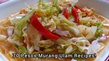70 Pesos‼️ Budget Ulam Recipe! Ginisang Tuna with Repolyo. Murang Ulam Recipe!
