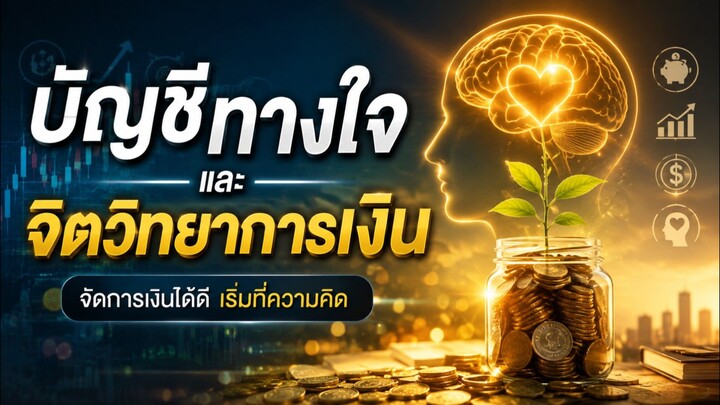 💰 เงินไม่ได้หายไปไหน…แต่บางครั้ง “ความคิดของเรา” ต่างหากที่ทำให้เงินหาย!
