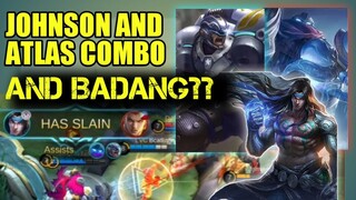 ATLAS AND JOHNSON COMBO - WHAT WILL HAPPEN IF THEY ARE WITH BADANG? MLBB