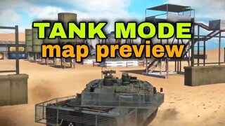 Modern Warships: TANK MODE in progress Map preview. future content