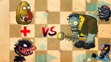 PvZ 2 Challenge Pear VENOM + Chomper DEVIL VS Zombies Gargantuar - Who Will Win?