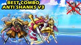 Best Combo Anti Shanks v3, Shiki & Uta Gameplay | One Piece Bounty Rush