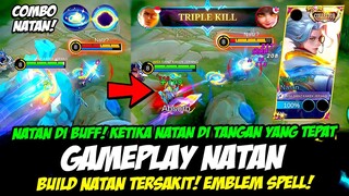 GAMEPLAY NATAN BUFF❗ CARA MAIN NATAN TERBARU & BUILD NATAN TERSAKIT 2023❗TUTORIAL NATAN TOP 1 GLOBAL