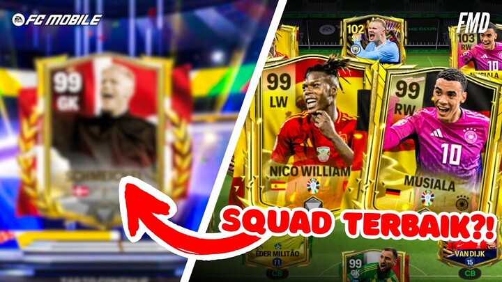 Build Squad EURO Terbaik & Buka Hadiah EURO Terakhir! Musiala x Nico Williams! | FC Mobile Indonesia