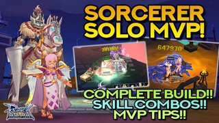 SORCERER SOLO MVP BUILD!! Stats, Skills, Runes, Equipment, Tips