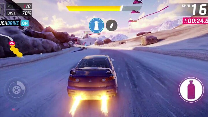 Newbie playing Asphalt 9 tutorial
