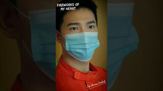 Captain's Lover😍Was A Doctor😅#fireworksofmyheart #shorts #cdrama #yangyang #wangchuran #我的人间烟火