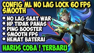 NEW! Config ML Anti Lag 60Fps Smooth Fast Responsif + Ping Stabil | Mobile legends Bang Bang
