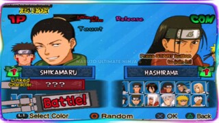 SHIKAMARU VS HASHIRAMA - NARUTO ULTIMATE NINJA 6 ANDROID GAMEPLAY