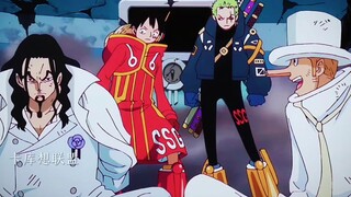 路飞索隆卡库路奇四人联手暴打炽天使