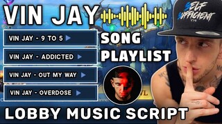 Vin Jay Song Playlist Background Music Script | For Lobby with Full Soundtrack | Mobile Legends