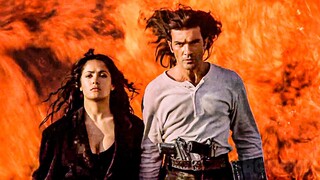 Selma Hayek and Antonio Banderas, from serenade to gunfight