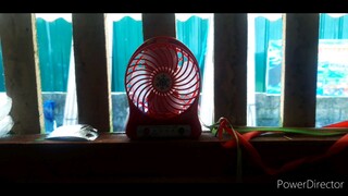 Portable rechargeable fan F95B