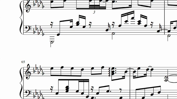 【Điểm Piano】 Sắp xếp Piano và Điểm của "Khám phá cửa sổ"