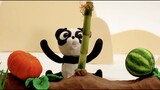 Panda Bear Stop motion cartoon for children - BabyClay