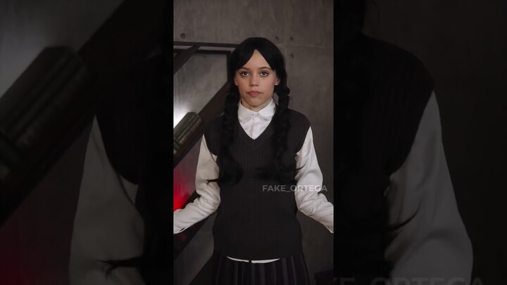 #jennaortega #fakeortega #wednesday #wednesdayaddams #netflix