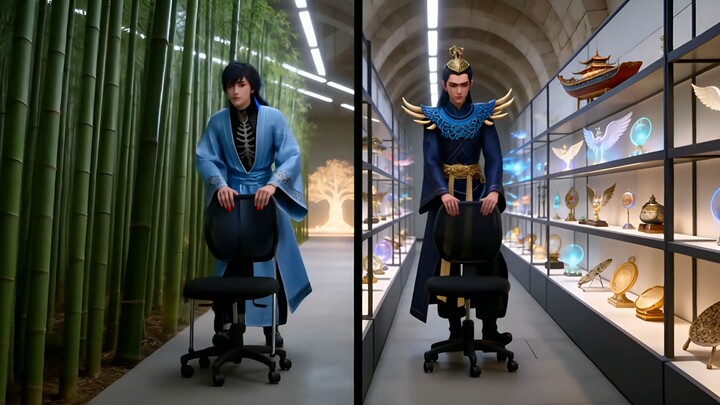 After Xuan Gu visits Han Li’s home, he takes a job as a cleaner on Qingzhu Peak.