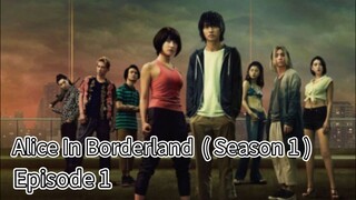 Alice In Borderland | ( Season 1 ) | Japanese Series | Episode 1 | EngSub