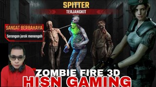 game zombie. ketemu spiter lagi. makin sulit terlalu banyak zombie