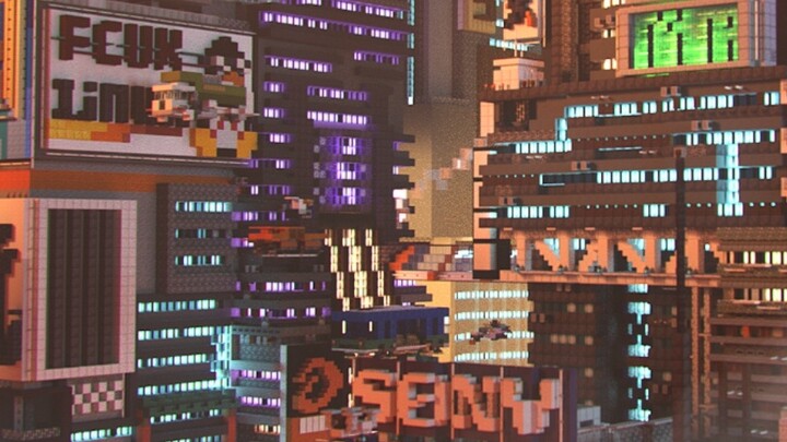 【 Minecraft 】แผนในอนาคต: Cyberpunk-X