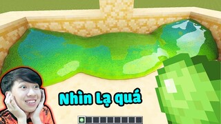 Minecraft VinhMC Nhìn Cục Slime Chảy Ra Thấy Sợ Quá !!! NÓ LÀ GÌ VẬY ??